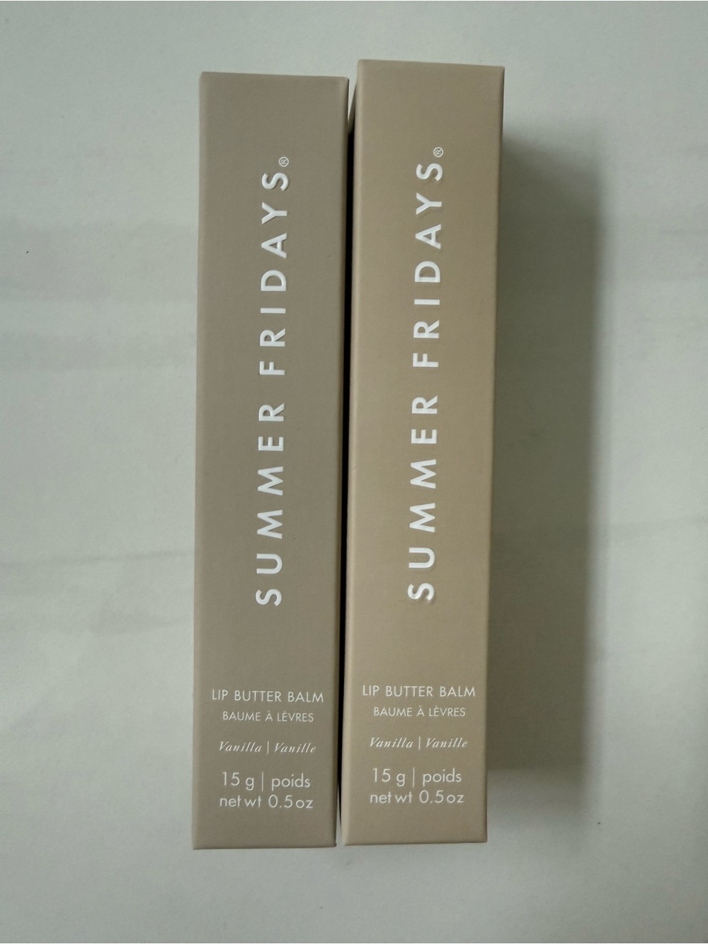 Set of 2: Summer Fridays Lip Butter Balm - Vanilla